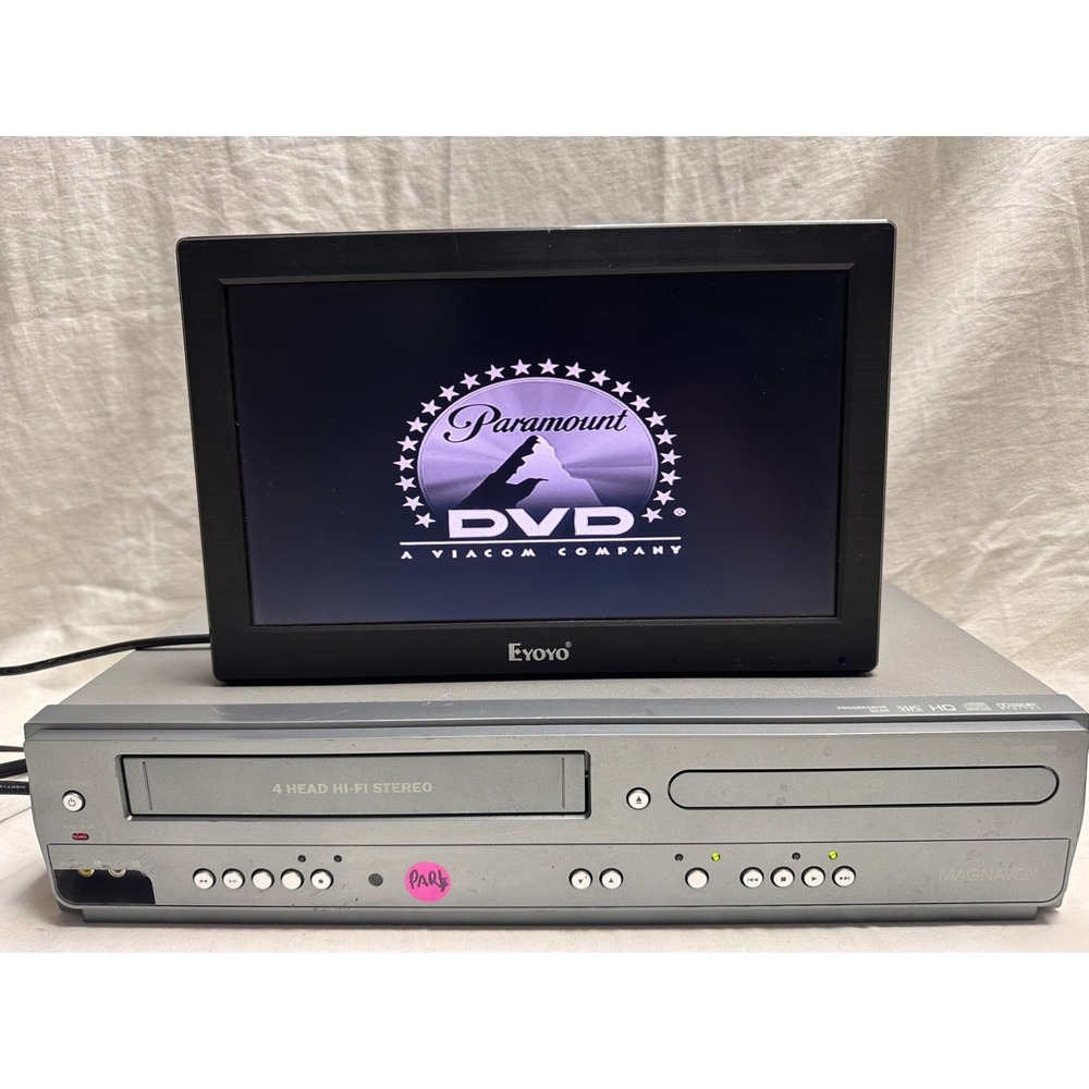 Magnavox DV225MG9 DVD Player VCR Combo - For Parts / Repair (VCR Not Working)